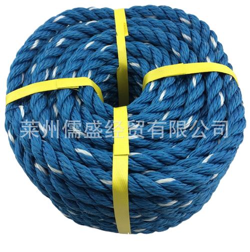 厂家直供外贸出口 PP圆丝花股绳、单丝三股绳等聚丙烯塑料绳全解析